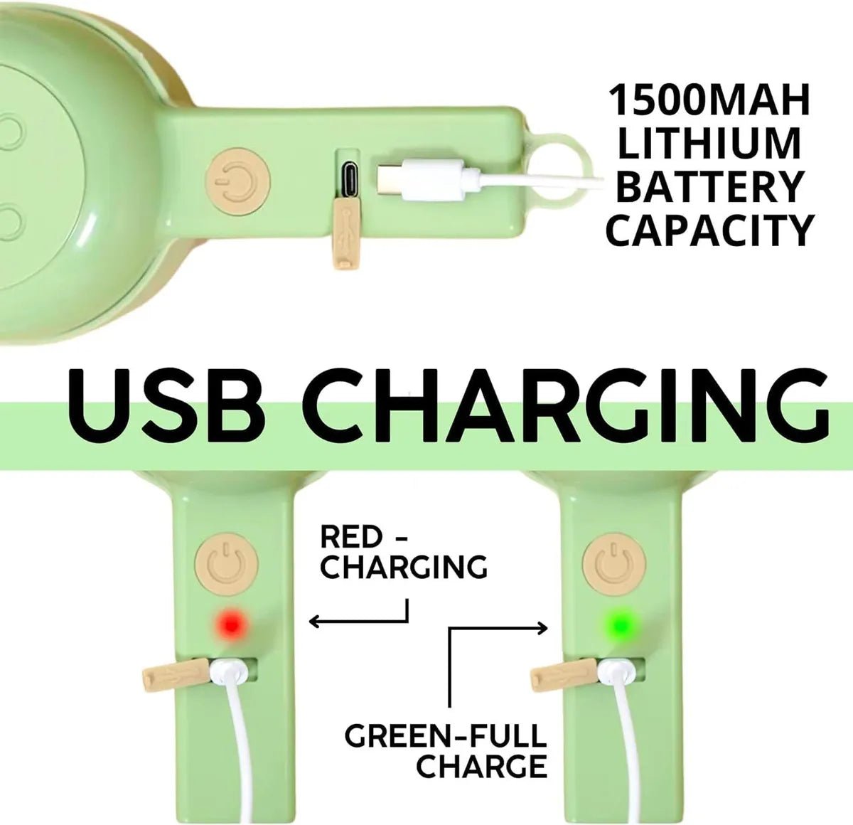 TIDLUX 4-in-1 Electric Vegetable Cutter | One-Touch Handheld Slicer, Chopper & Food Prep Tool - Tidlux